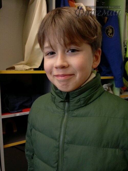 Занятиях в детском клубе «Флагман»